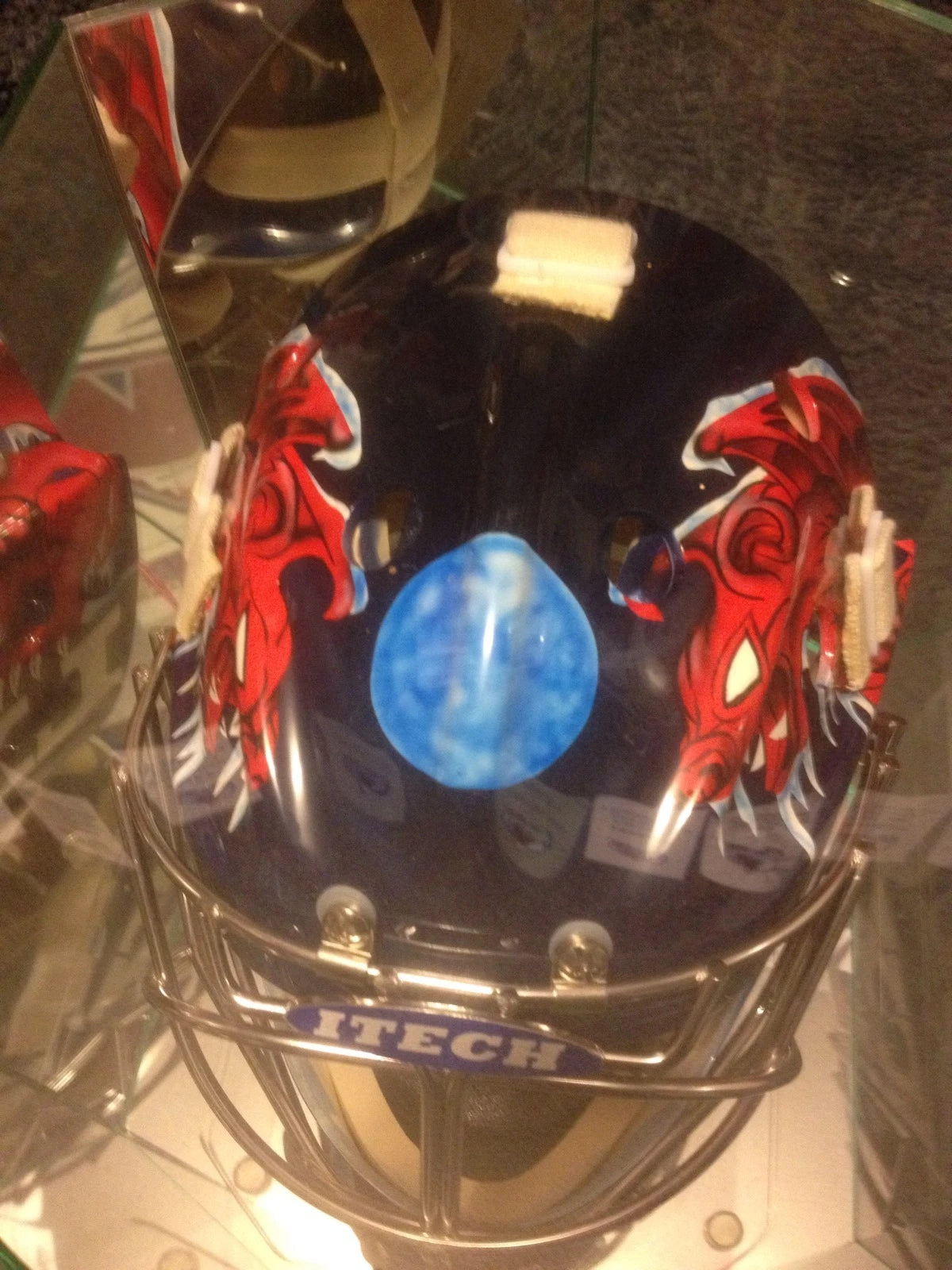 Jose Theodore Full Size Goalie Mask Colorado Avalanche