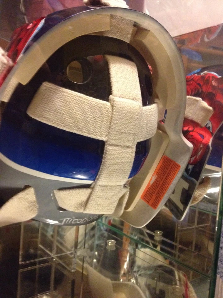 Jose Theodore Full Size Goalie Mask Colorado Avalanche