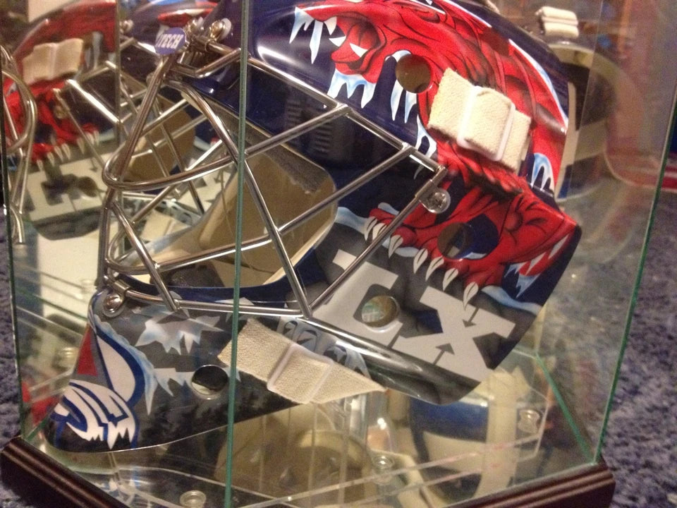 Jose Theodore Full Size Goalie Mask Colorado Avalanche