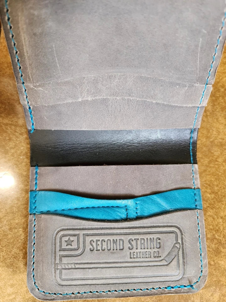 Cooper Hockey Gear Wallet  Black with grey interior San Jose Sharks HFC