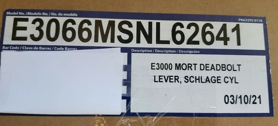 DormaKaba Simplex E3066MSNL-626-41  Electronic Pushbutton Lock NEW