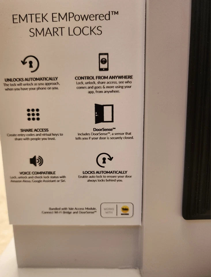 Emtek Empowered Display US10B New