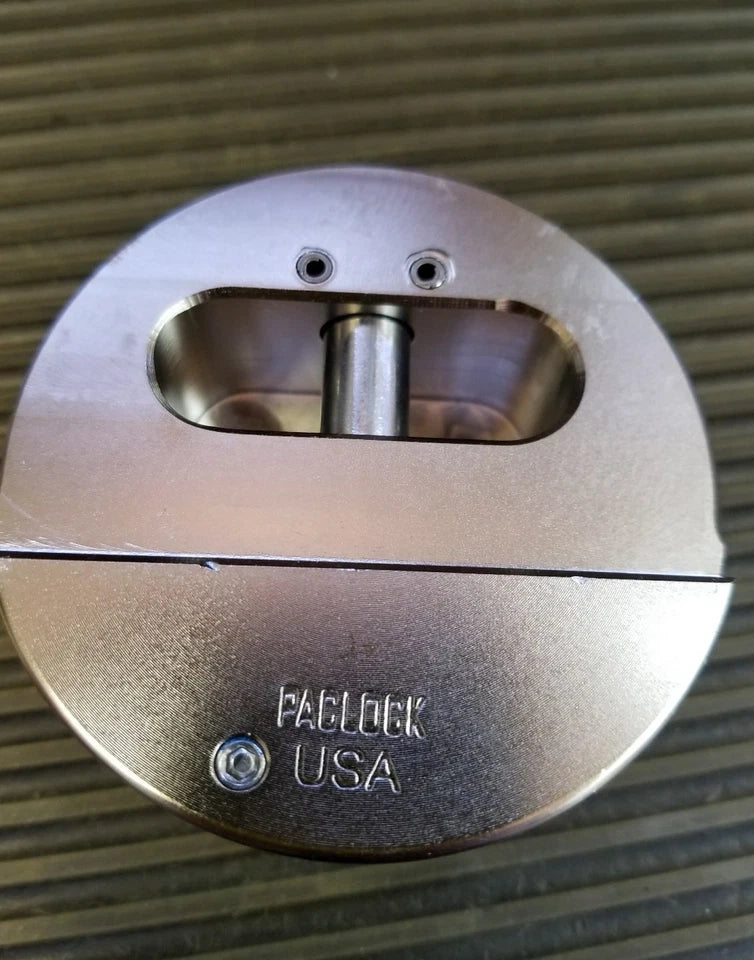 High Security hockey puck padlock PAC Lock