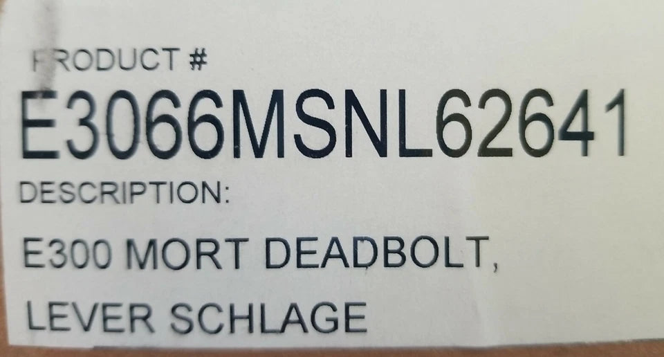 DormaKaba Simplex E3066MSNL-626-41  Electronic Pushbutton Lock NEW