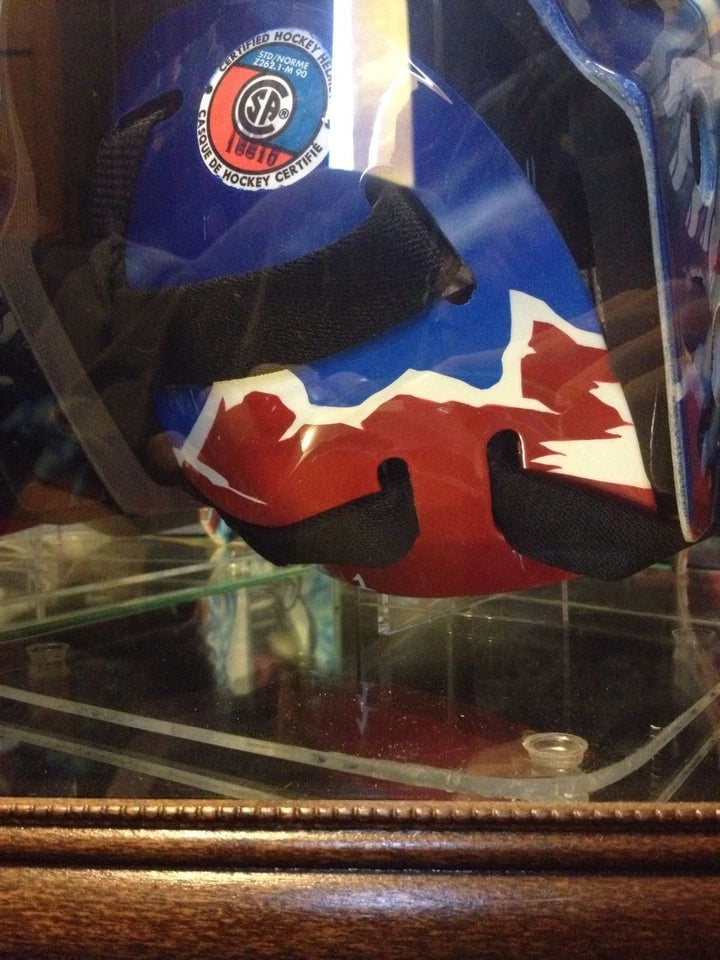 David Aebischer Full Size Goalie Mask Colorado Avalanche