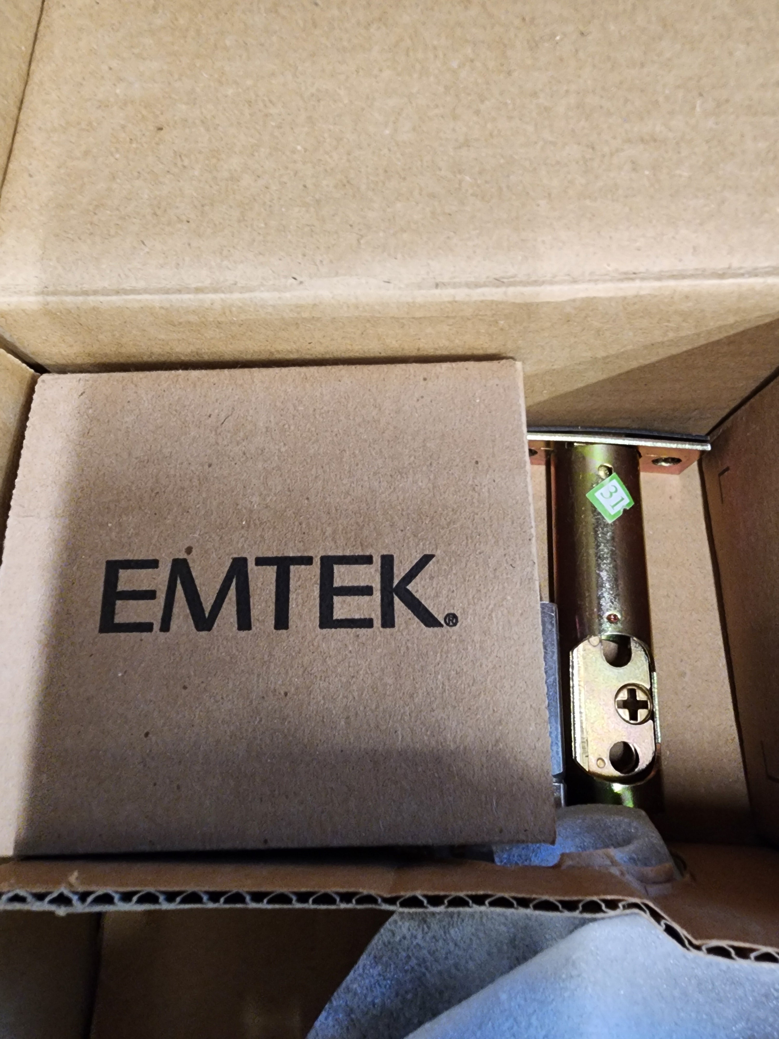 Custom Matte Black Handleset for Left Hand Door