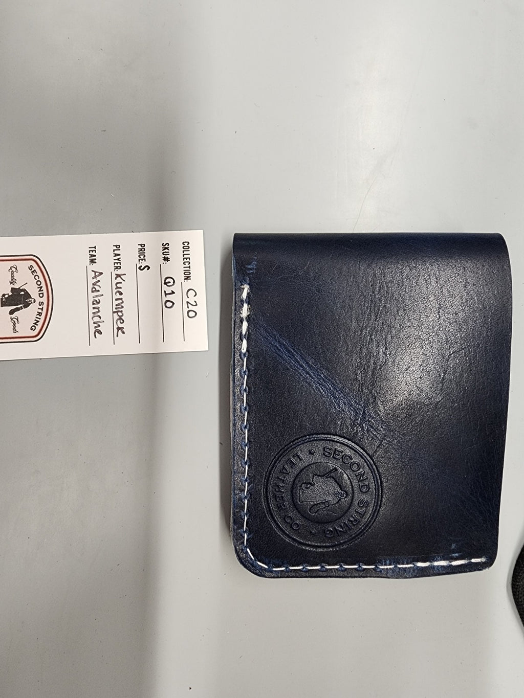 Colorado Avalanche Hockey Gear Wallet Blue White Burgundy Interior HFC Kuemper