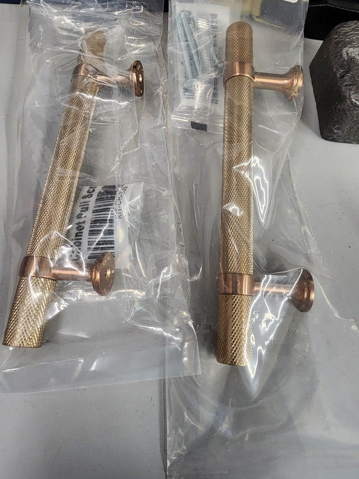 Emtek Select Cabinet Pull 4" Center New 84153.TRBSCU.KNUS4
