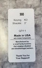 Paclock Heavy Duty  High Security  Padlock 3" Shackle Custom Size