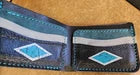 San Jose Sharks Hockey Gear Wallet Black with  Black & Teal Interior. HFC