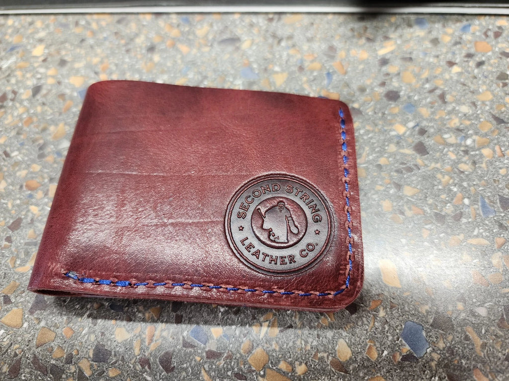 Colorado Avalanche Hockey Gear Wallet Burgundy White Black Interior HFC GRUBAUER