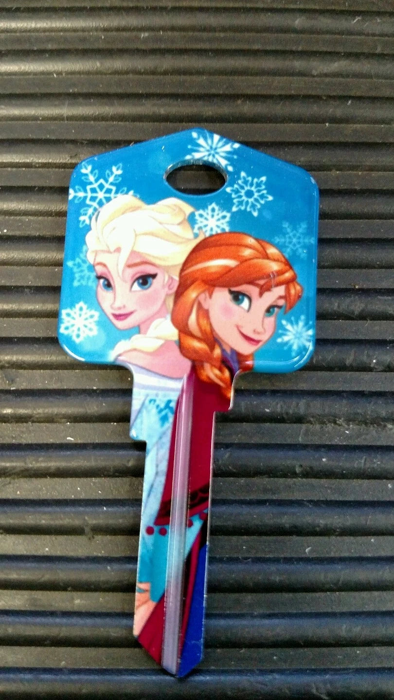 Frozen House Keys SC1 Schlage  New