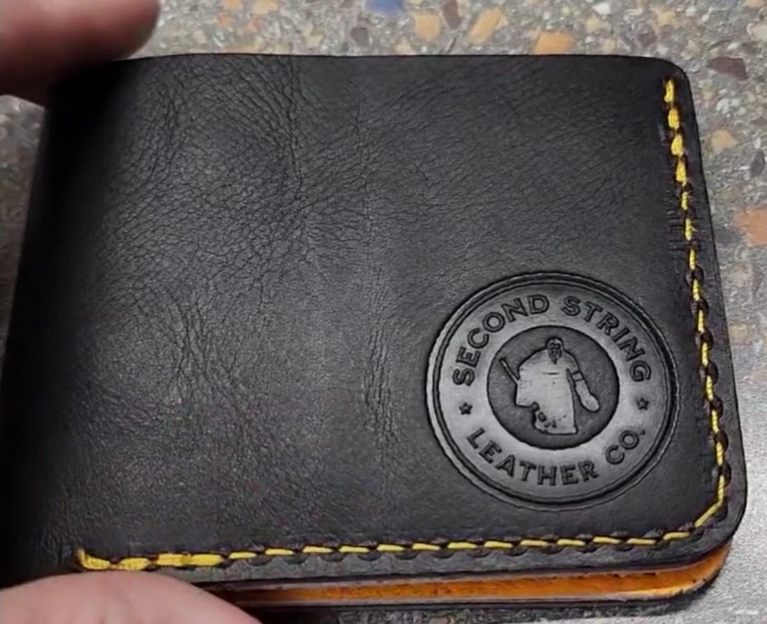 Pittsburgh Penguins Hockey Gear Wallet Black White & Gold Interior CCM. HFC
