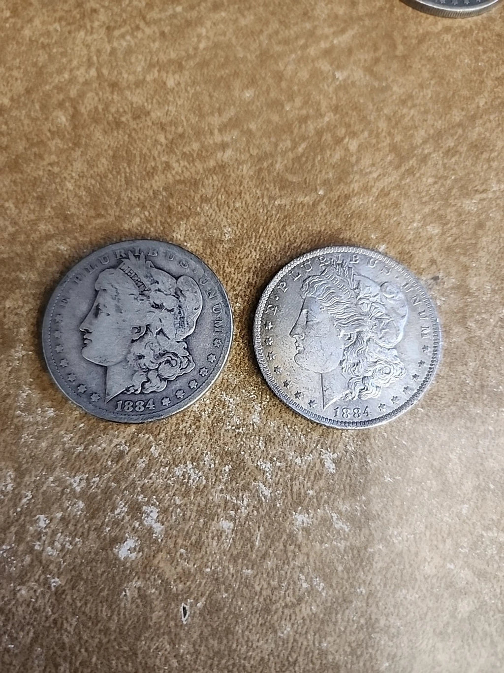 1884 7/8TF $1 Strong Morgan Silver Dollar