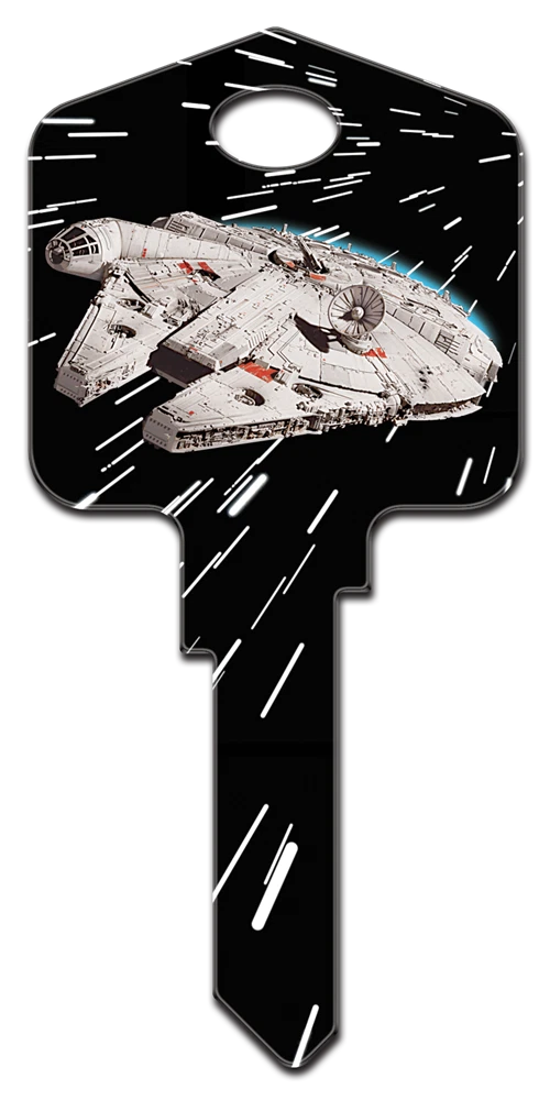 Star Wars House Key MILLENNIUM FALCON SC1 or KW1 NEW