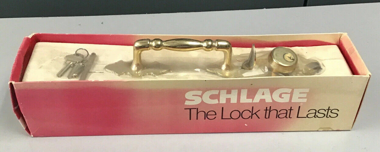 Schlage E Series handleset Dorchester Design 605 New In Box