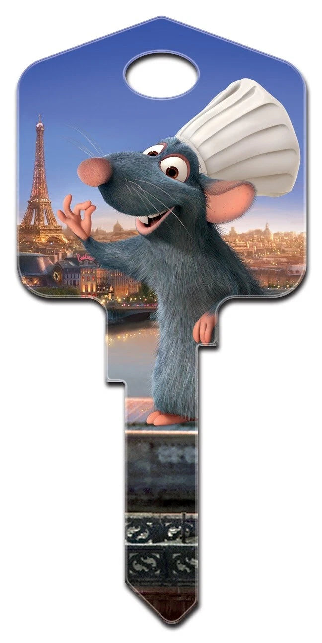 Disney RATAOUILLE house keys SC1 KW1 NEW