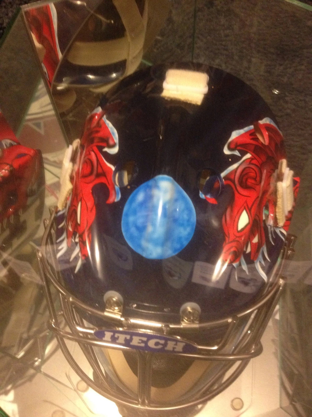 Jose Theodore Full Size Goalie Mask Colorado Avalanche