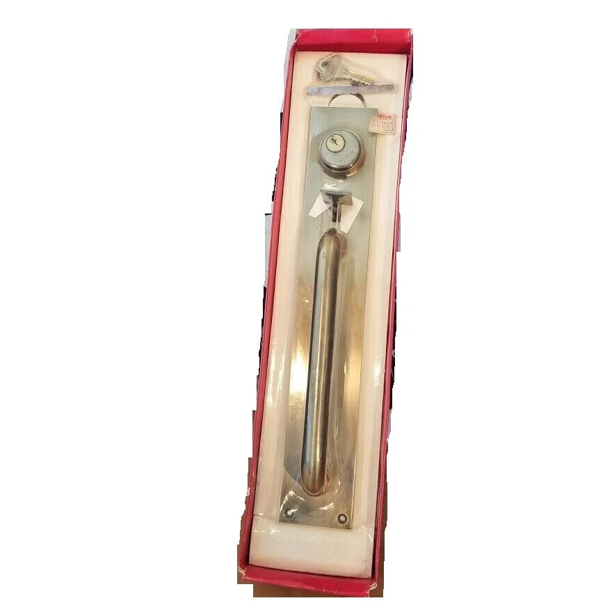 Schlage E Series Handleset Murchison Design with  knob trim 609 finish NEW