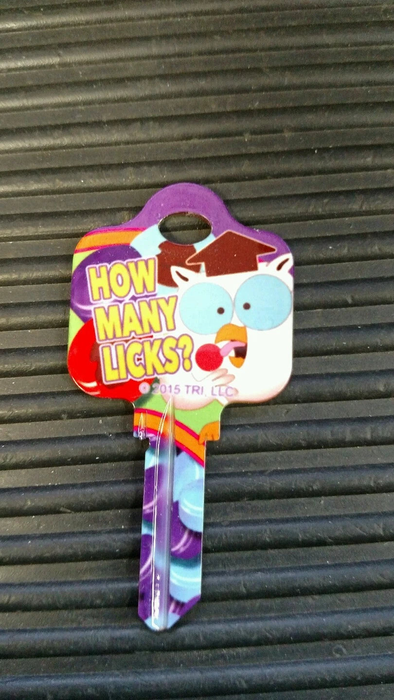 Tootsie Pop house keys SC1 or KW1 new