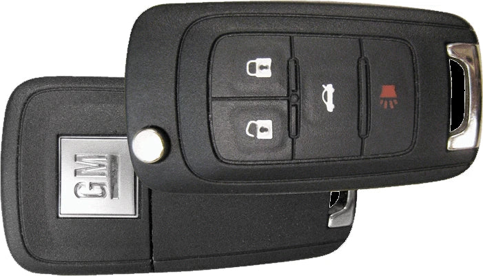 Strattec 5913396 4 Button flip key with GM Logo OEM NEW  504 vehicles