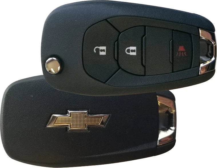 Strattec 5933401 Chevy Logo 3 Button  Remote Flip Key U,L,P OEM NEW