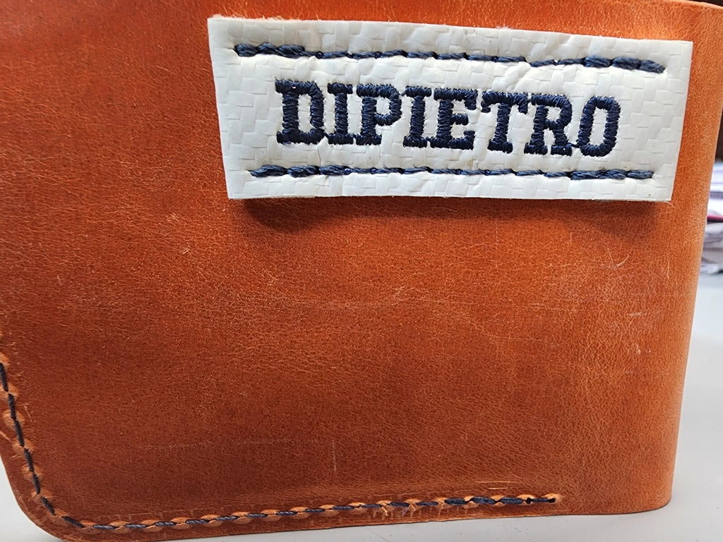 NY Islanders Hockey Gear Wallet Orange White Blue Interior HFC DIPIETRO