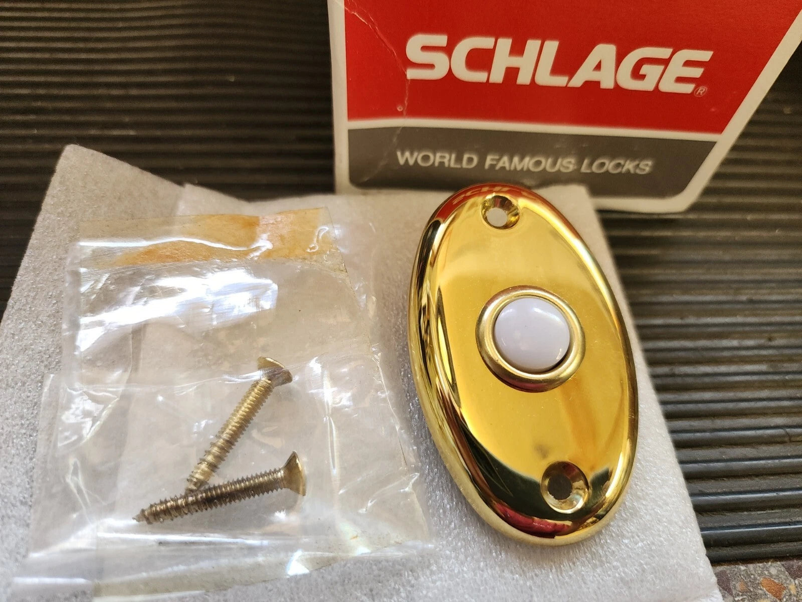 Schlage E Series Matching Plymouth Design Vintage Door Bell