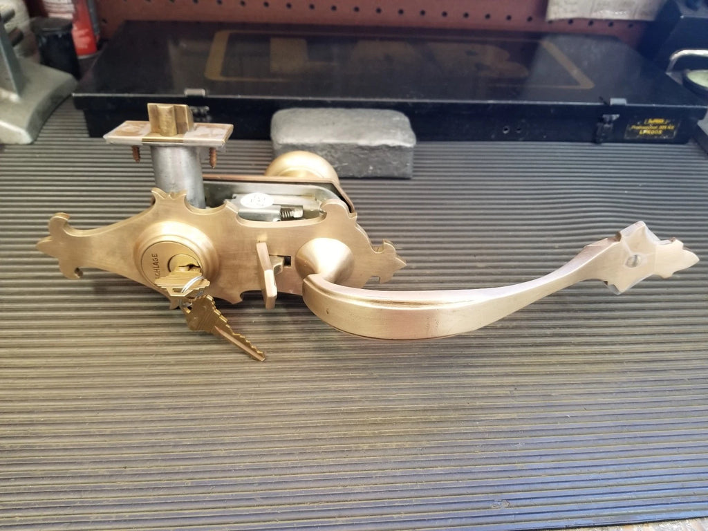 Schlage E Series Handleset Waverly 612