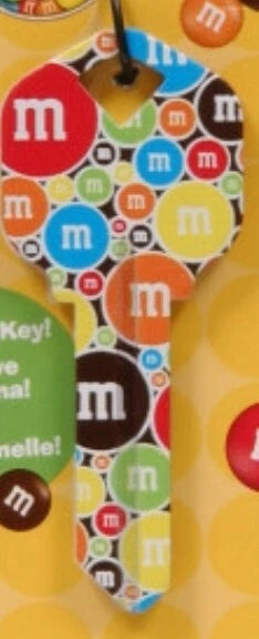 M&M Multi Color Candy House Key SC1 Or KW1 New