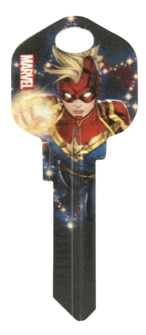 Captain Marvel House Key SC1 Or KW1 New