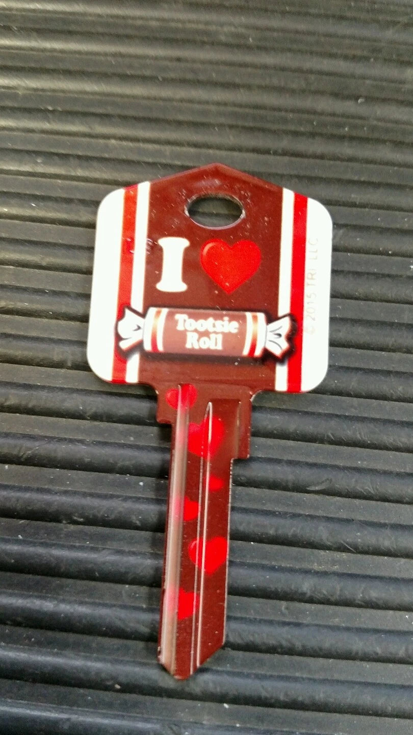 Tootsie Roll house key SC1 or KW1 new