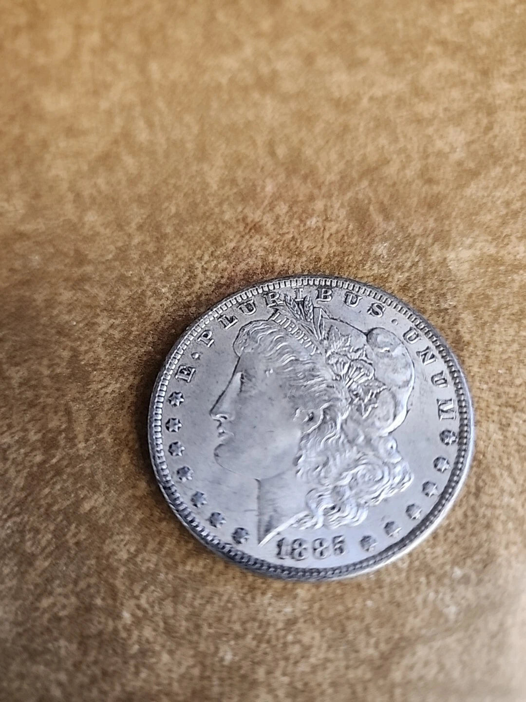 1885 7/8TF $1 Strong Morgan Silver Dollar