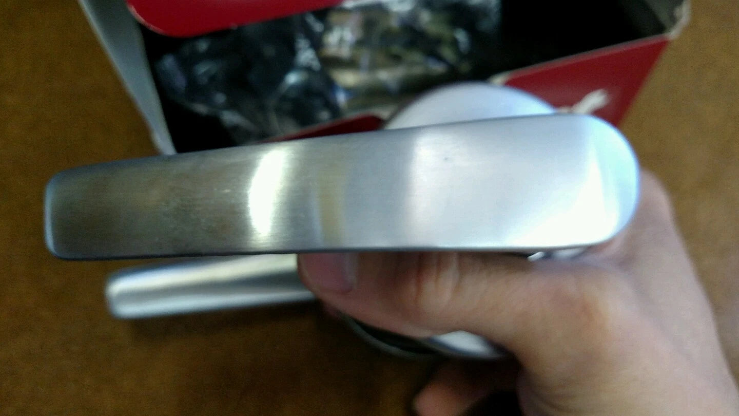 Kwikset Delta passage lever satin chrome New