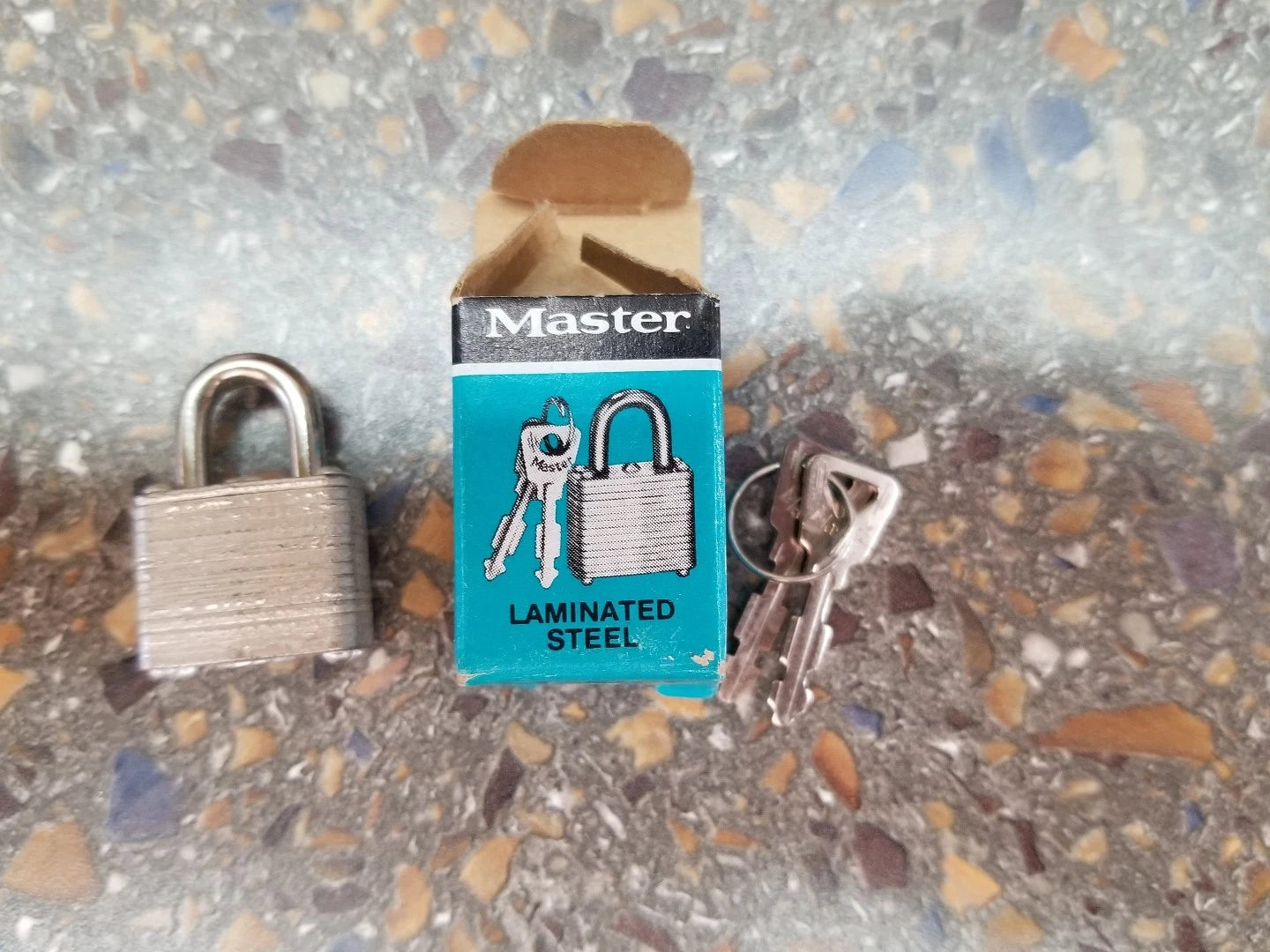 Master Padlock #9 for jewelry boxes etc