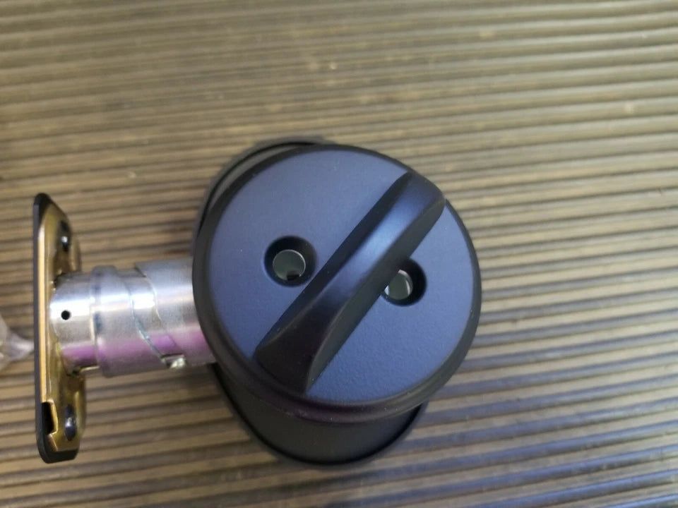Schlage Single deadbolt 622 Finish Black
