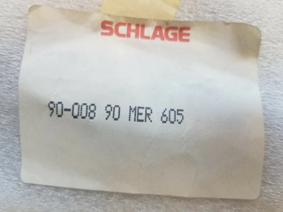 Schlage E Series Handleset Murchison Design  Dummy trim w Mercury Lever RH NEW