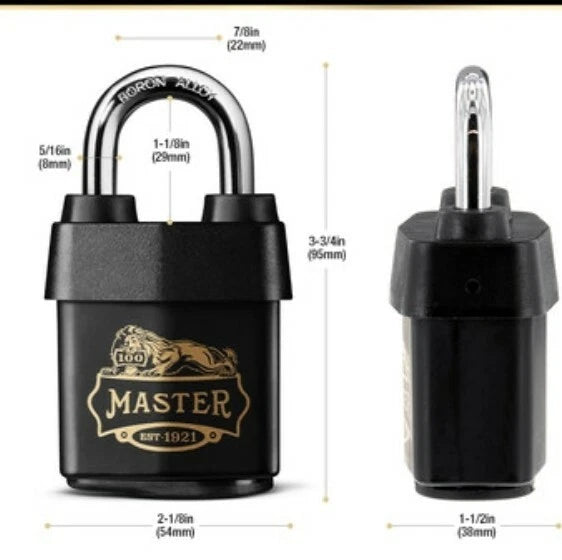 Master Lock Limited Edition 100th Anniversary Padlock