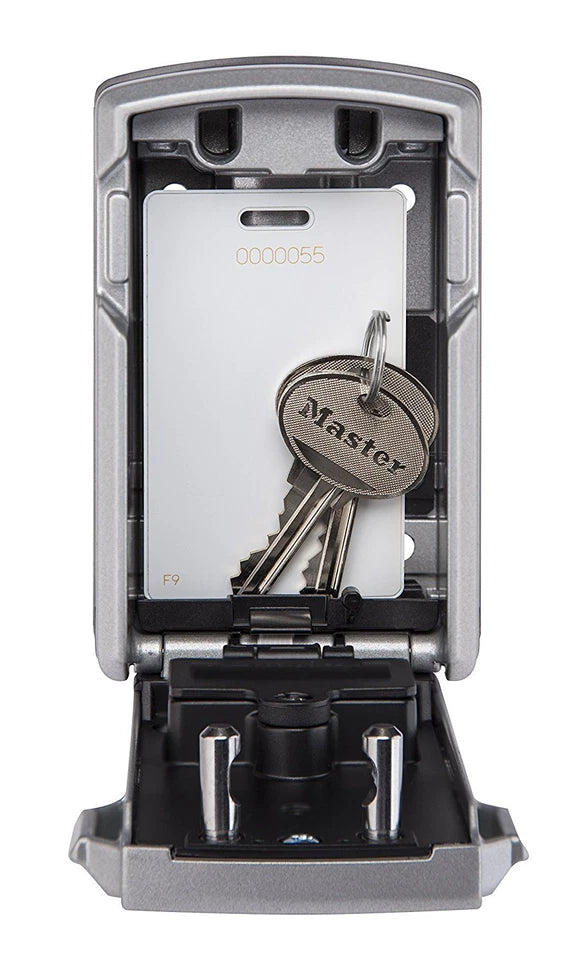 Master Lock 5441D 3-1/4-inch Wide Bluetooth  Electronic Wall Mount Lock Box