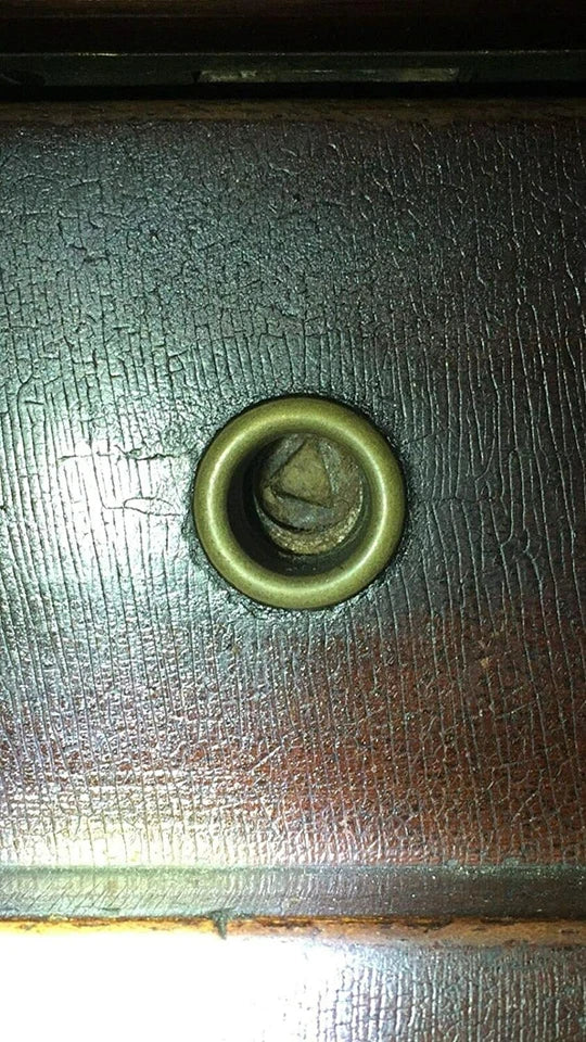 Antique Furniture Triangular Key