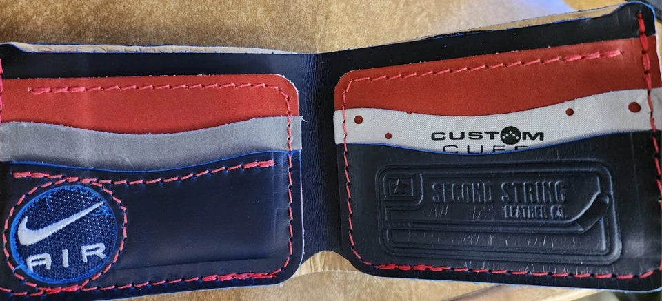 Team USA  Hockey Gear Wallet Hockey Fights Cancer Nike Air Red White & Blue