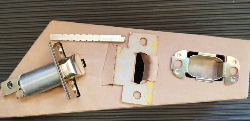 Schlage E Series Handleset Kenwood Design 605 finish New W/ Tulip interior trim