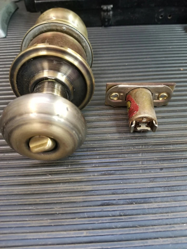 Old Style Schlage A Series Entry Knob 609 Geo Design