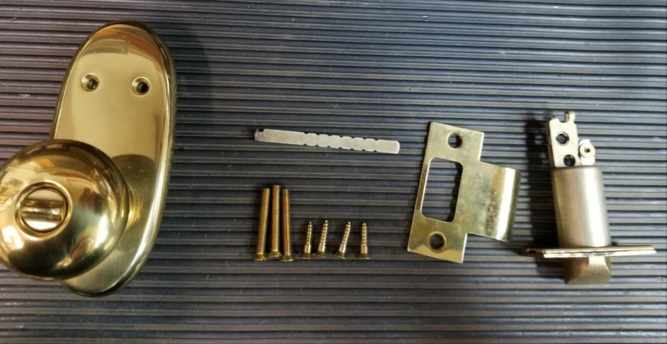 Schlage E Series Handleset Waverly Design w/ Plymouth knob trim 605 Finish NEW