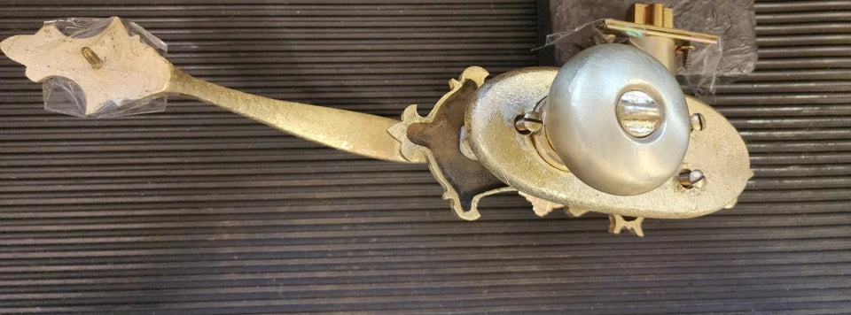 Schlage E Series Handleset Waverly Design 605 finish