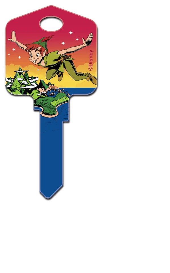 Peter Pan and  Captain Hook house keys SC1 KW1 NEW