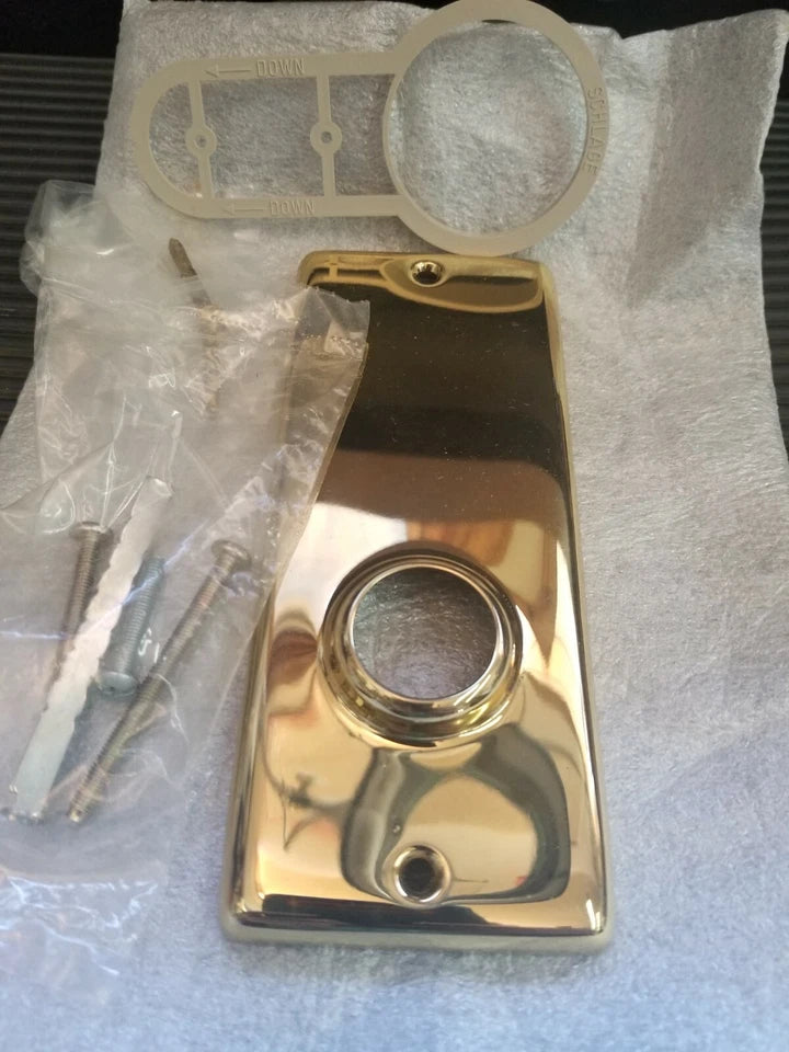 Schlage E Series Handleset Murchison Design  Dummy trim w Mercury Lever RH NEW