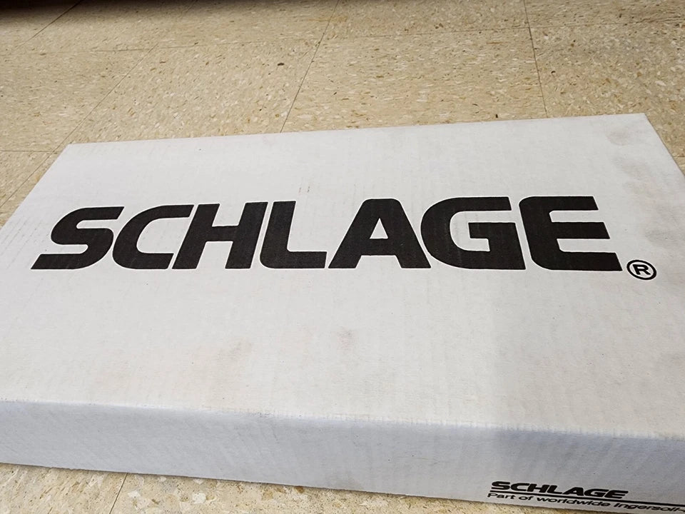 Schlage E Series Handleset Plymouth Design with Knob Trim 609 Finish