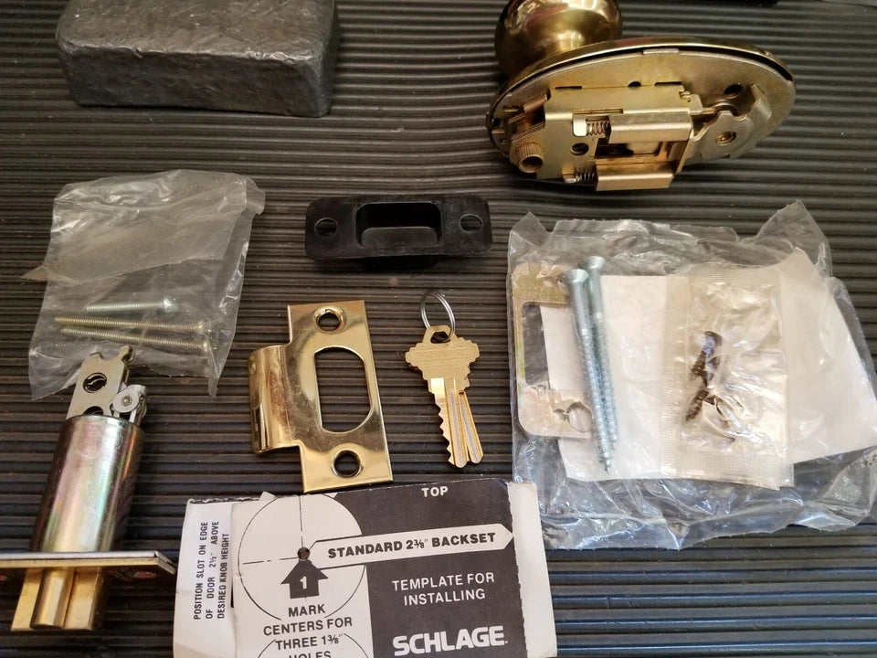 New Schlage E Series Handleset 609 Parthenon Design