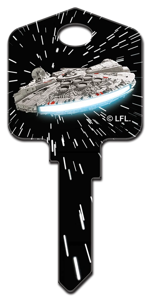 Star Wars House Key MILLENNIUM FALCON SC1 or KW1 NEW